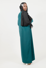 'Yara' abaya - Teal