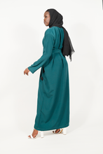 'Yara' abaya - Teal