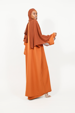 'Haiba' 4pc abaya - Cinnamon *SOLD OUT*