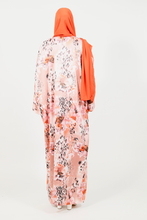 'Azhaar' open abaya - print