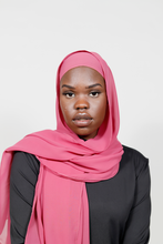 'Fatima' chiffon hijab - Mauve