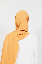 'Fatima' chiffon hijab - Caramel