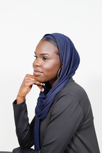 'Amina' jersey hijab - Navy