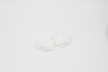 'Blanca' fox fur slides