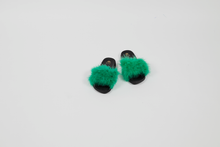 'Money bags' fuzzy slides