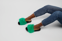 'Money bags' fuzzy slides