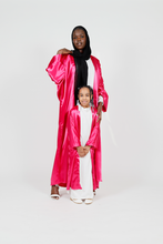 'Azhaar' mommy & me set - Hot pink