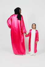 'Azhaar' mommy & me set - Hot pink
