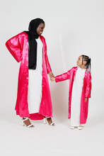 'Azhaar' mommy & me set - Hot pink