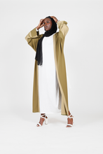 'Aamirah' open abaya - Sage *SOLD OUT*