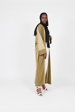 'Aamirah' open abaya - Sage *SOLD OUT*