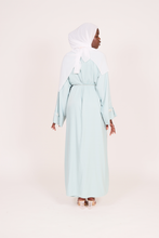 'Noor' 2pc abaya - Sea foam