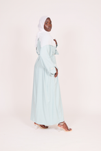 'Noor' 2pc abaya - Sea foam