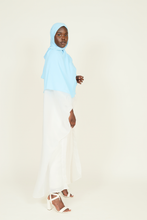 'Cala' open abaya - white *SOLD OUT*