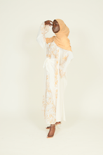 'Batul' 3pc abaya - print