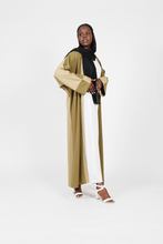 'Aamirah' open abaya - Sage *SOLD OUT*