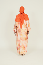 'Bibi' 3pc abaya - gold print
