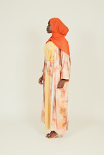 'Bibi' 3pc abaya - gold print