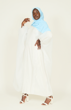 'Cala' open abaya - white *SOLD OUT*