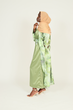 'Bibi' 3pc abaya - sage print