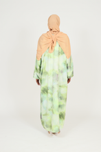 'Bibi' 3pc abaya - sage print
