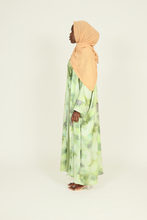 'Bibi' 3pc abaya - sage print