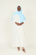 'Cala' open abaya - white *SOLD OUT*